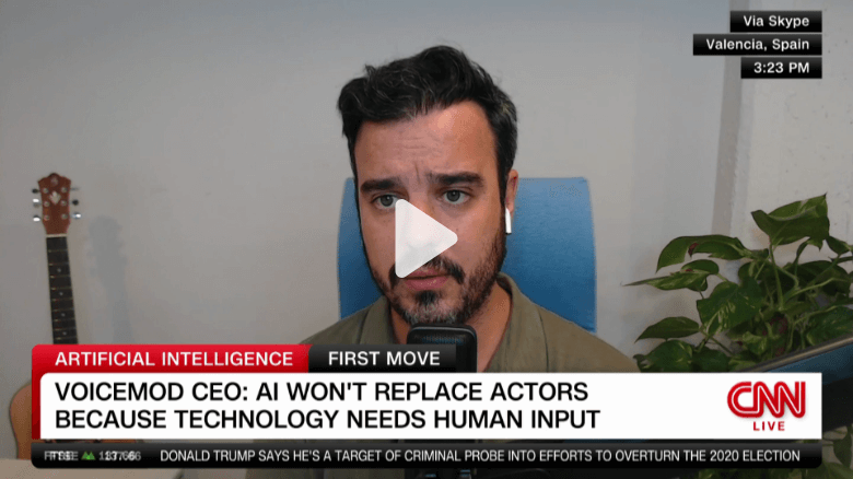 Jaime Bosch live on CNN