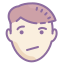 Troubled user icon
