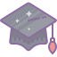 Graduation hat icon